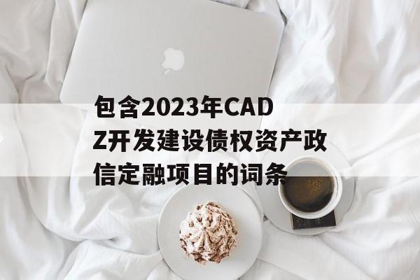 包含2023年CADZ开发建设债权资产政信定融项目的词条