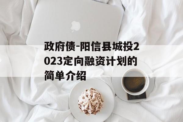 政府债-阳信县城投2023定向融资计划的简单介绍