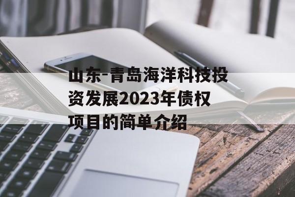 山东-青岛海洋科技投资发展2023年债权项目的简单介绍