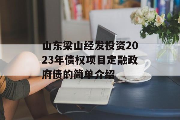 山东梁山经发投资2023年债权项目定融政府债的简单介绍