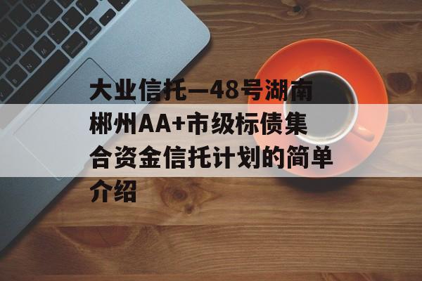 大业信托—48号湖南郴州AA+市级标债集合资金信托计划的简单介绍