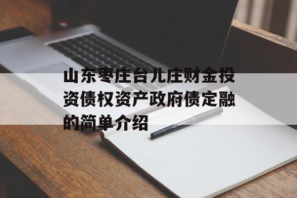 山东枣庄台儿庄财金投资债权资产政府债定融的简单介绍