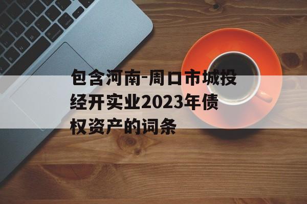 包含河南-周口市城投经开实业2023年债权资产的词条