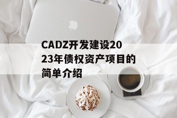 CADZ开发建设2023年债权资产项目的简单介绍