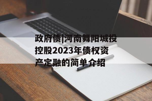 政府债|河南舞阳城投控股2023年债权资产定融的简单介绍