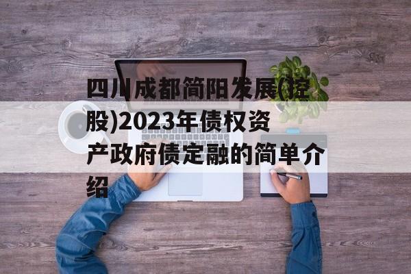 四川成都简阳发展(控股)2023年债权资产政府债定融的简单介绍