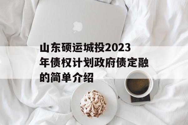 山东硕运城投2023年债权计划政府债定融的简单介绍