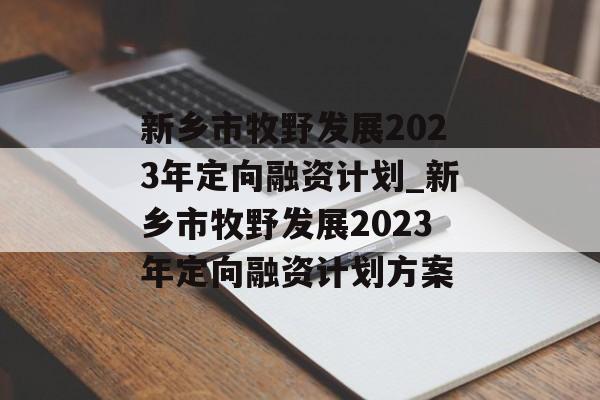 新乡市牧野发展2023年定向融资计划_新乡市牧野发展2023年定向融资计划方案