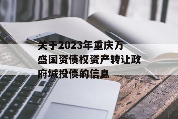 关于2023年重庆万盛国资债权资产转让政府城投债的信息