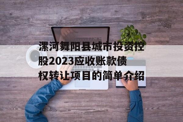 漯河舞阳县城市投资控股2023应收账款债权转让项目的简单介绍