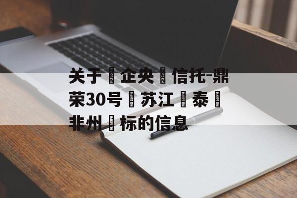 关于‮企央‬信托-鼎荣30号‮苏江‬泰‮非州‬标的信息