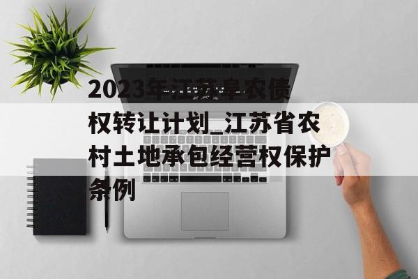 2023年江苏阜农债权转让计划_江苏省农村土地承包经营权保护条例