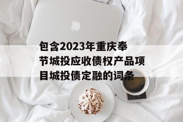 包含2023年重庆奉节城投应收债权产品项目城投债定融的词条