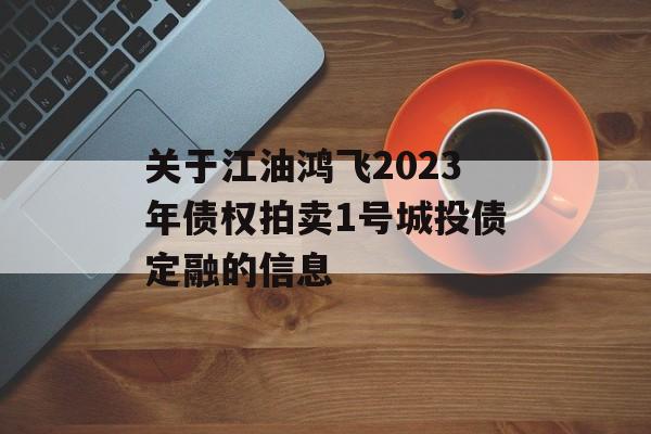 关于江油鸿飞2023年债权拍卖1号城投债定融的信息