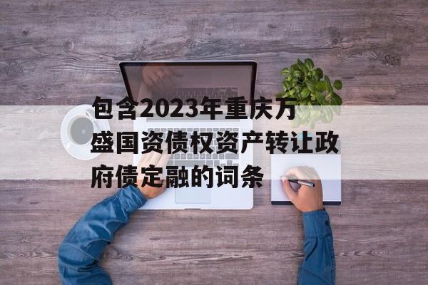 包含2023年重庆万盛国资债权资产转让政府债定融的词条