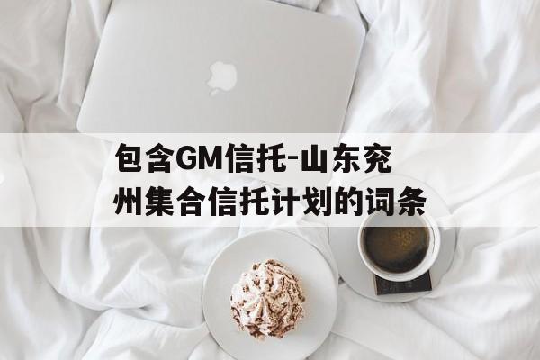 包含GM信托-山东兖州集合信托计划的词条