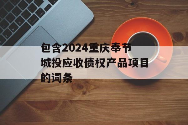 包含2024重庆奉节城投应收债权产品项目的词条