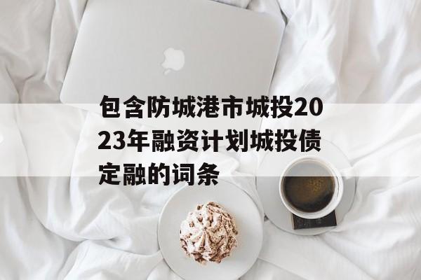 包含防城港市城投2023年融资计划城投债定融的词条